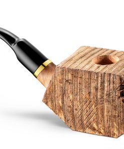 Pre-Drilled Mediterranean Bent Briar Wood Block