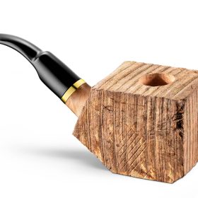 Pre-Drilled Mediterranean Bent Briar Wood Block